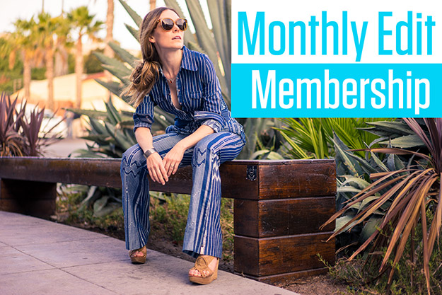 Monthy edit, monthly edit membership, model