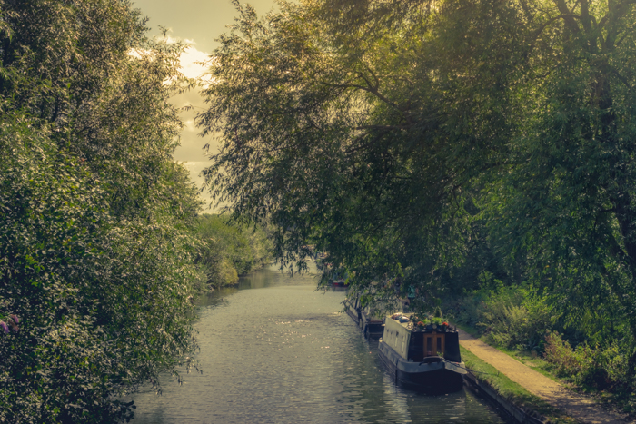 River Lee - creating a landscape painting feel to an image